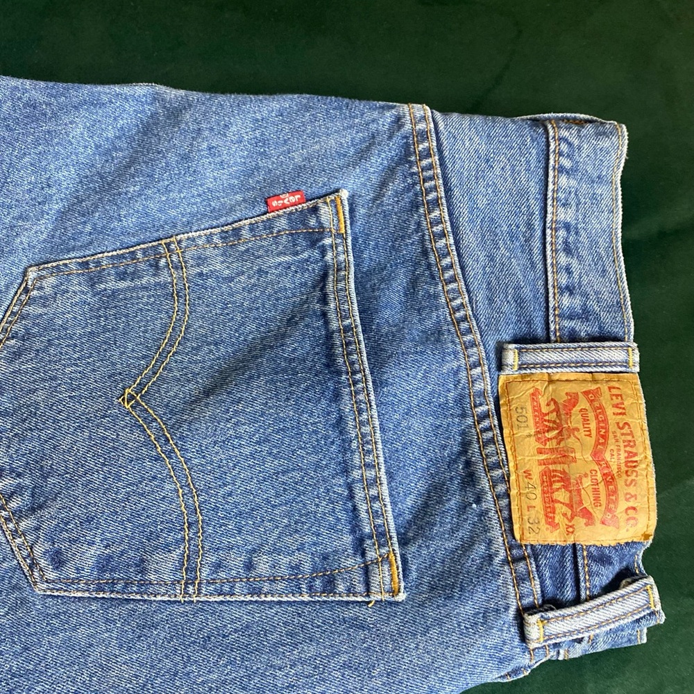 Levi's Classic Straight Blue Jeans